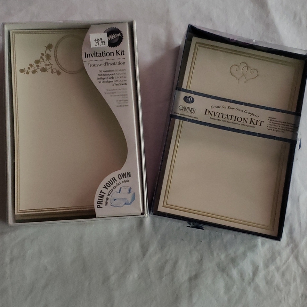 Create your own Invitation kits